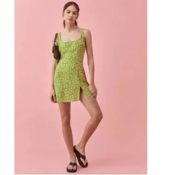 Reformation Noha Dress in Samantha - Picture 2 of 6